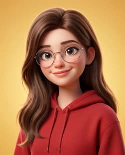  Pixar-Style Portrait: Warm Charm in Golden Cinematic Light