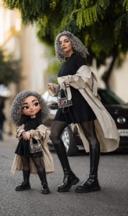 Reality Meets Animation: A Cinematic "Cartoon Twin" Portrait
