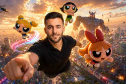 Blockbuster Crossover: Live-Action Hero Soars with Animated Heroines