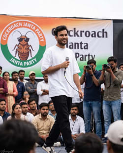 Real Talk – A Candid Moment at the Public Protest