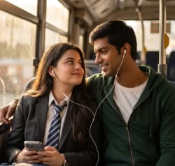 Golden Hour Journey – Quiet Moments of Togetherness