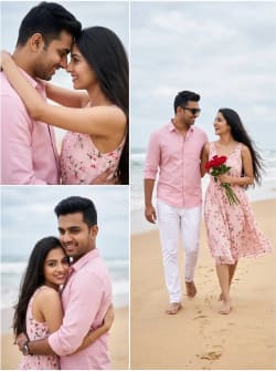 Love by the Shore – A Timeless Pre-Wedding Beach Story