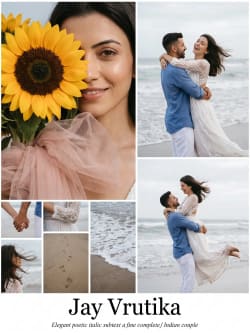 Everlasting Love – A Luxury Beach Pre-Wedding Editorial