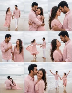 Nine Moments of Forever – A Beachside Pre-Wedding Story