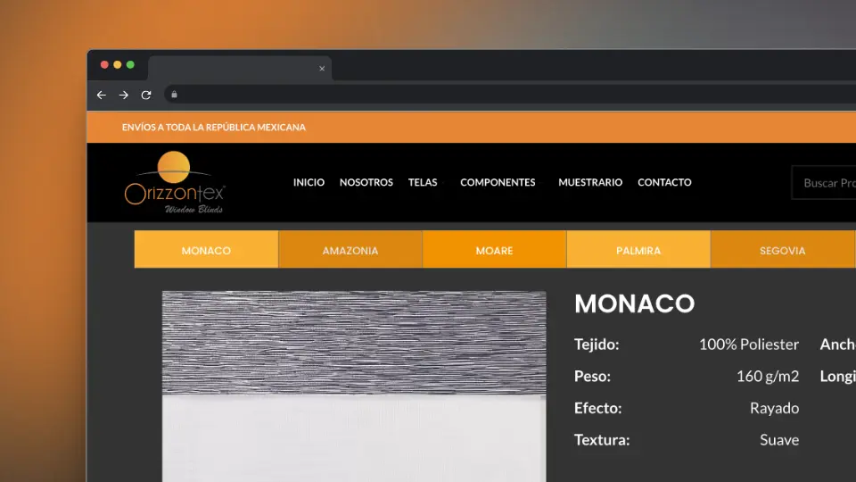 Captura de pantalla de Orizzontex