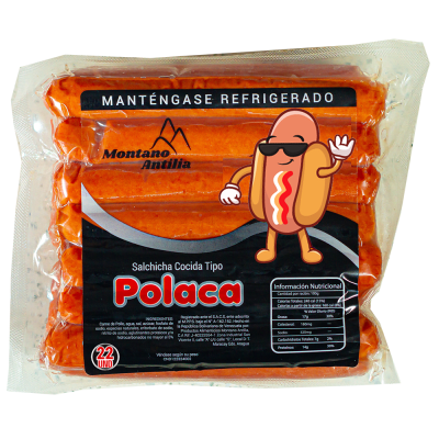 Salchicha Cocida Tipo Polaca