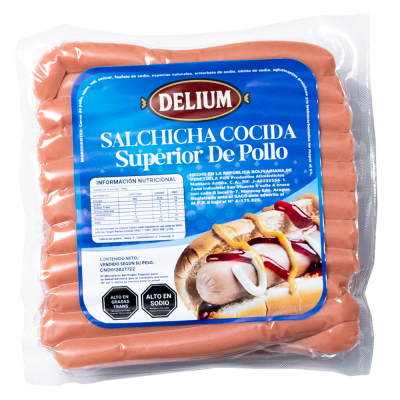 Salchicha Cocida Superior de Pollo