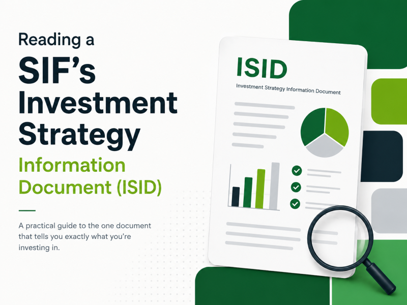 Reading a SIF's Investment Strategy Information Document (ISID)