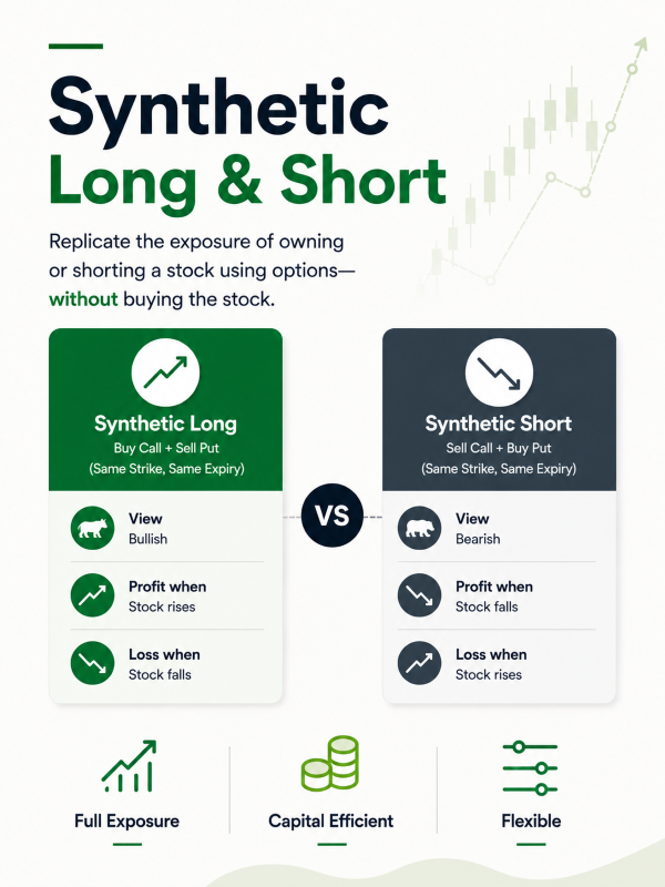 Guide to Synthetic Long and Short Derivative Strategies