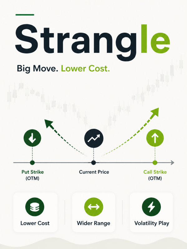 Long vs Short Strangle