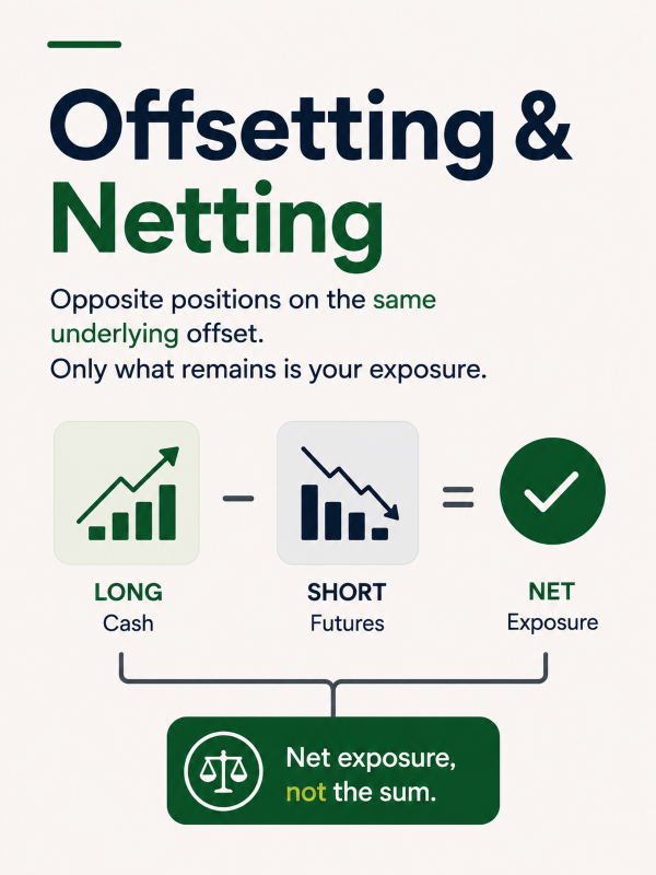 Offsetting and Netting in Derivatives
