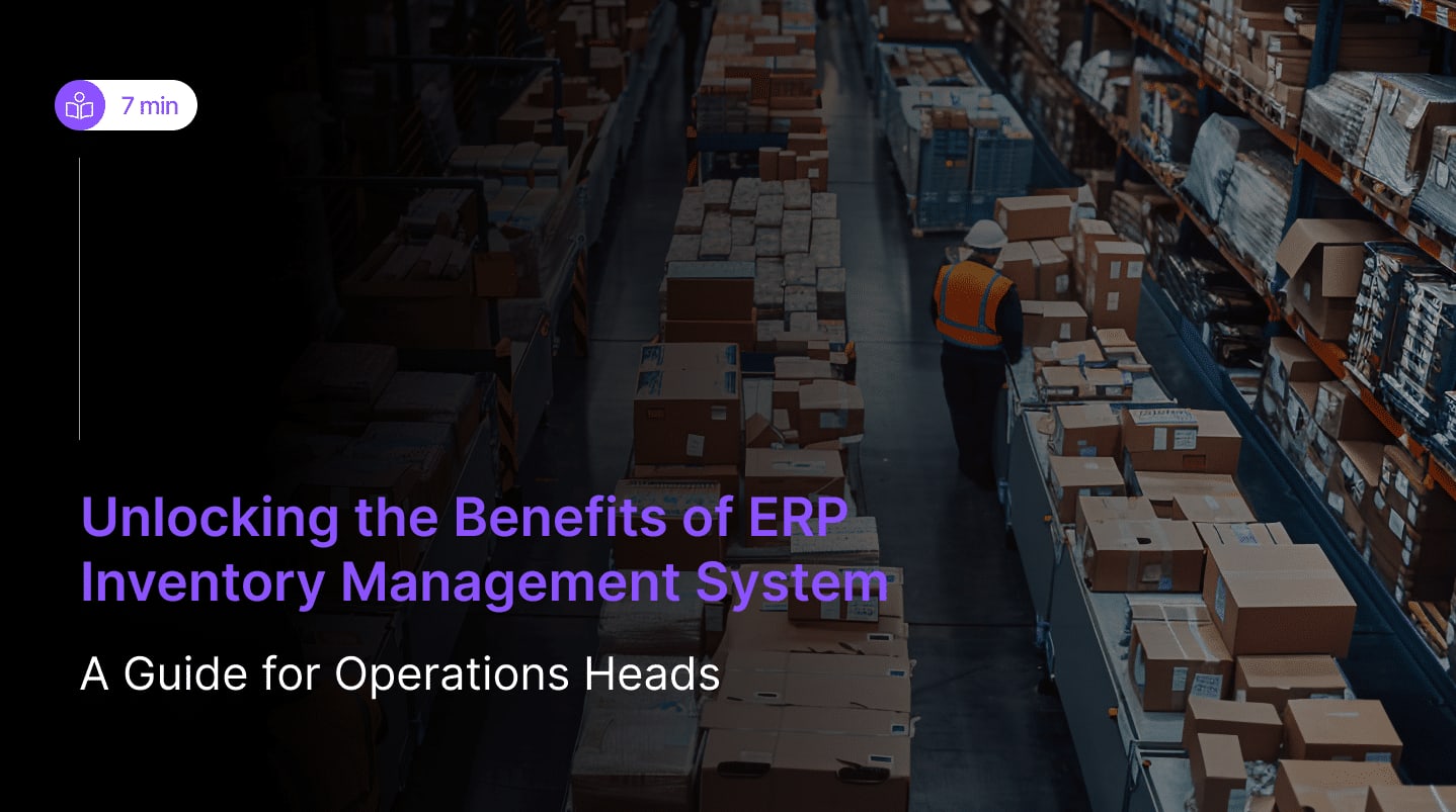 Benefits of ERP Inventory Management System - Perimattic