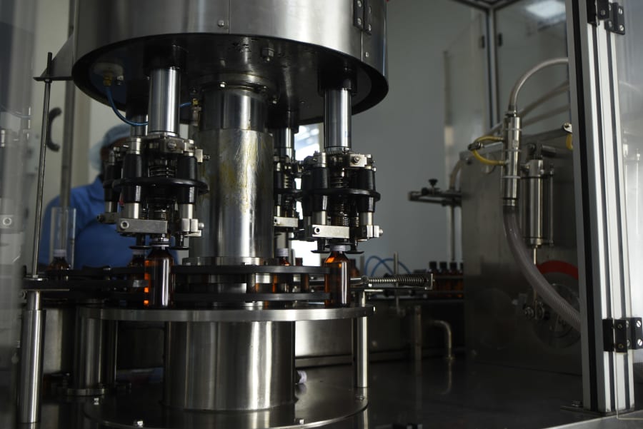 Precision filling machinery
