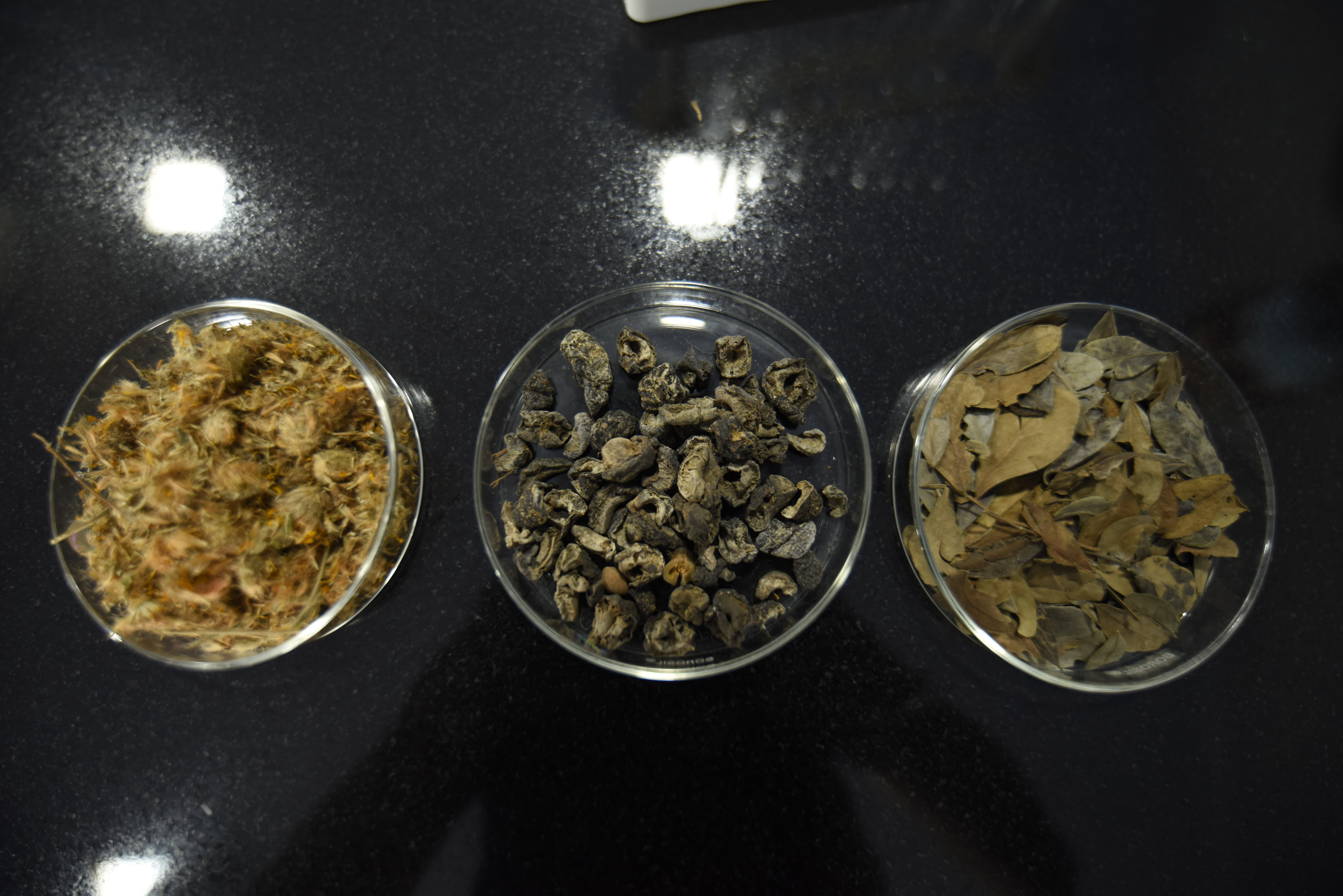 Raw botanical ingredients