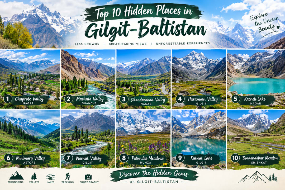 Top 10 Hidden Places in Gilgit-Baltistan