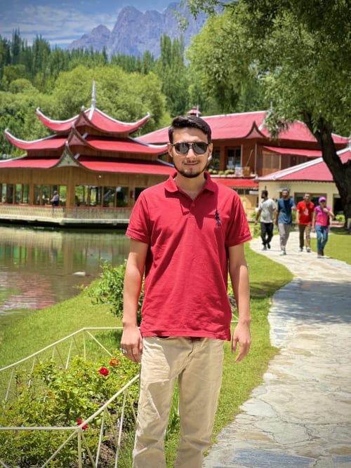 Qaisar Abbas in Skardu