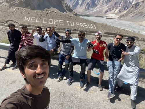 Sheraz Ahmad in Skardu
