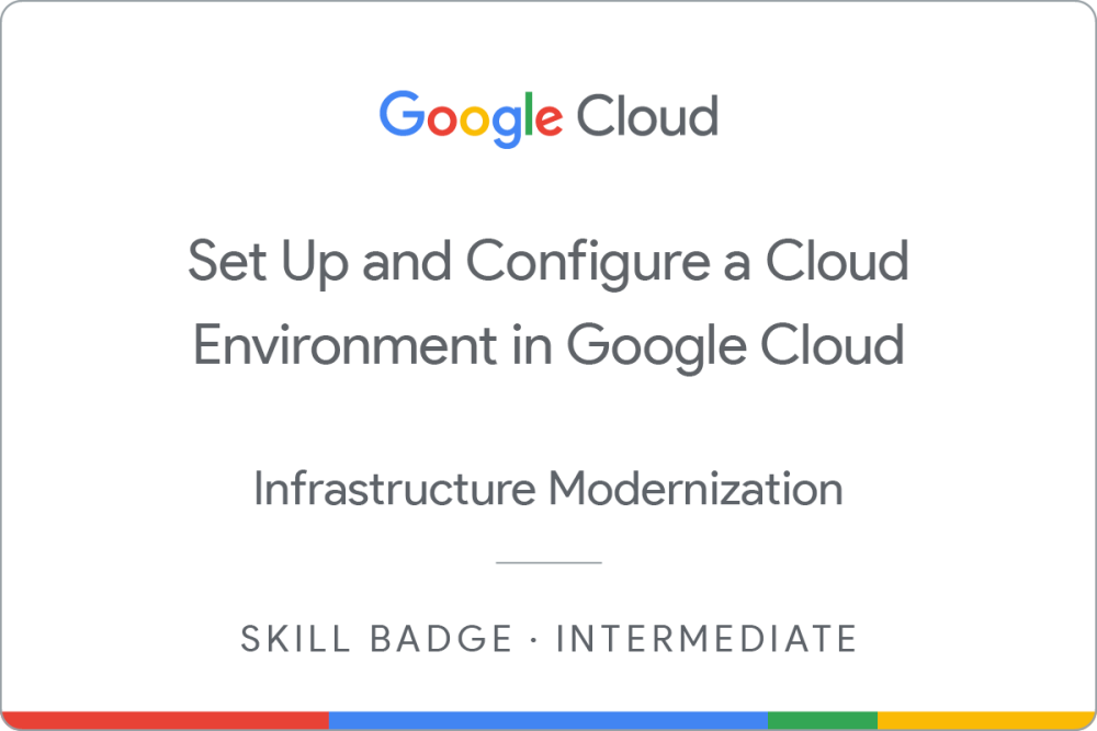 Google Cloud Skill Badge