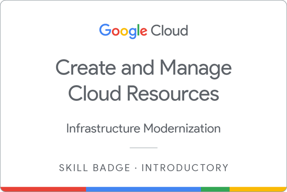 Google Cloud Skill Badge