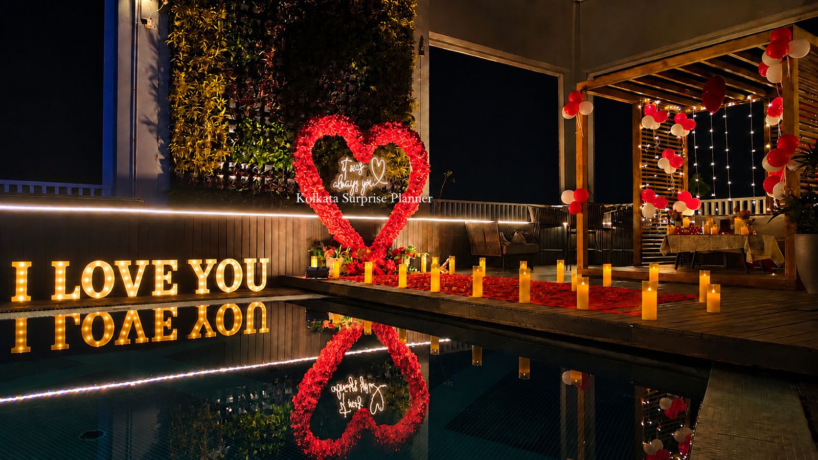 Luxury Poolside Date Night Experience 2