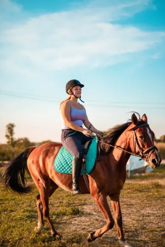 Girl on horse