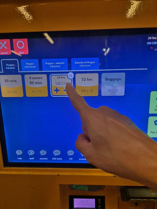프라하 교통권3