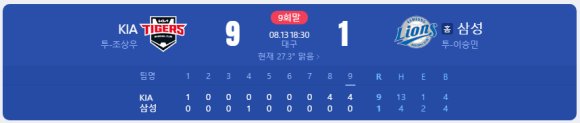 삼성 라이온즈1