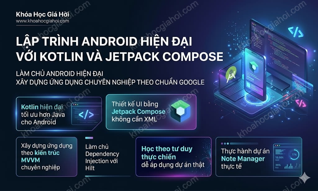 Lập Trình Android Hiện Đại Với Kotlin Và Jetpack Compose