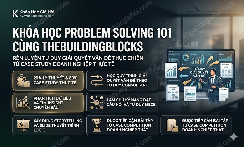Khóa Học Problem Solving 101 Cùng Thebuildingblocks