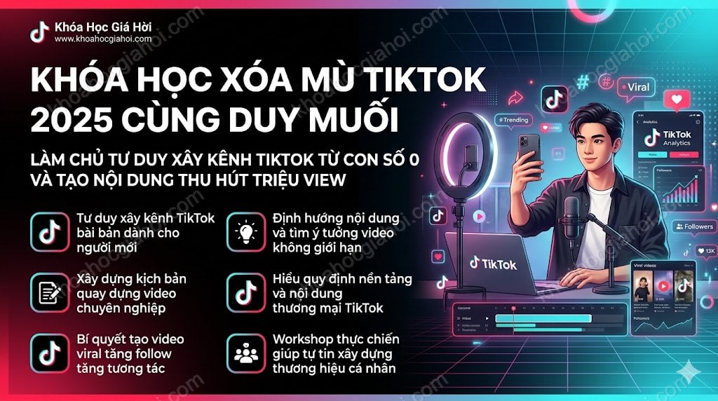 Share Khóa Học Dự Đoán Xu Hướng TikTok Mới Nhất 