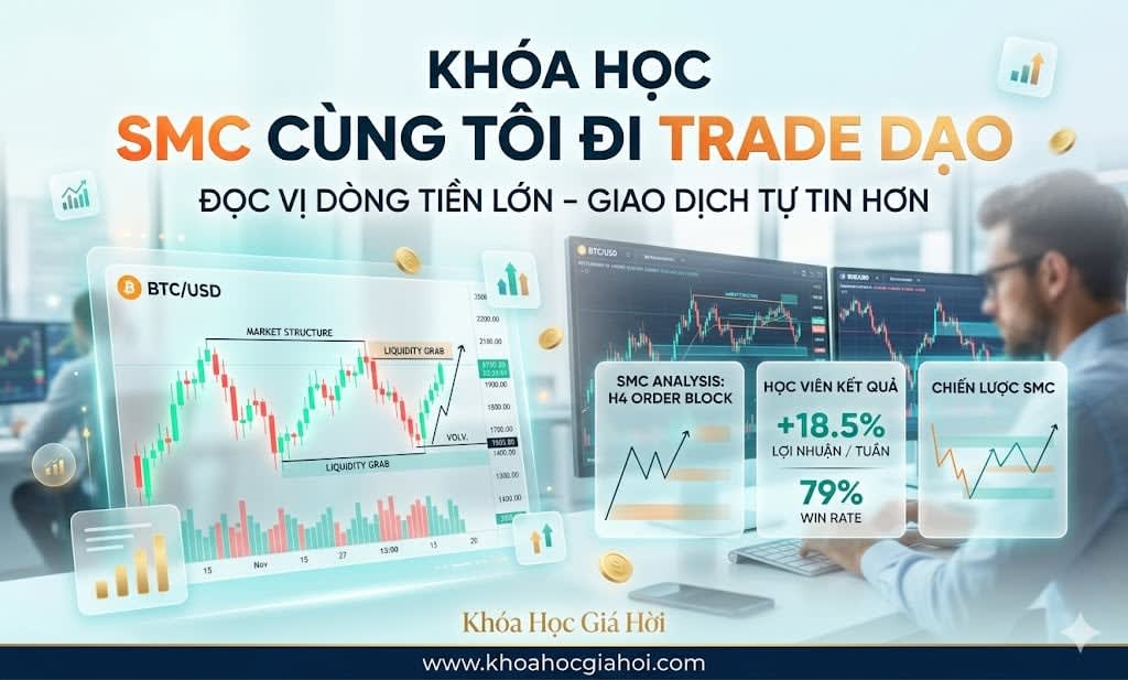 Khóa Học Smc Cùng Tôi Đi Trade Dạo
