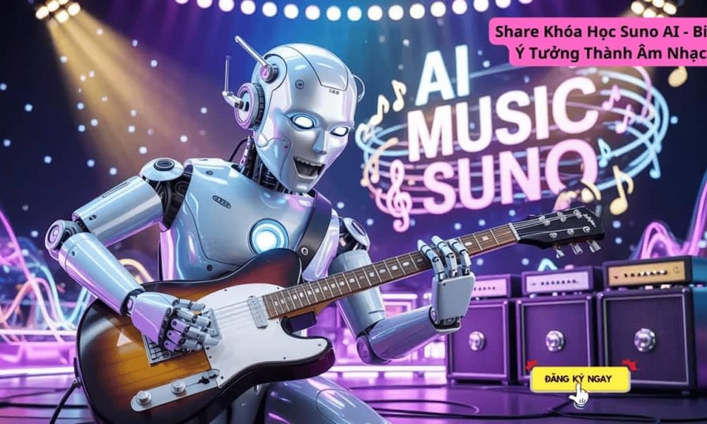 Khóa Học Suno AI – Biến Ý Tưởng Thành Âm Nhạc