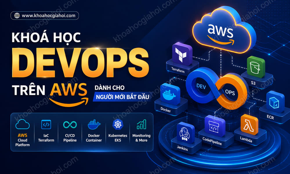 Khoá Học Devops Trên AWS Dành Cho Người Mới Bắt Đầu