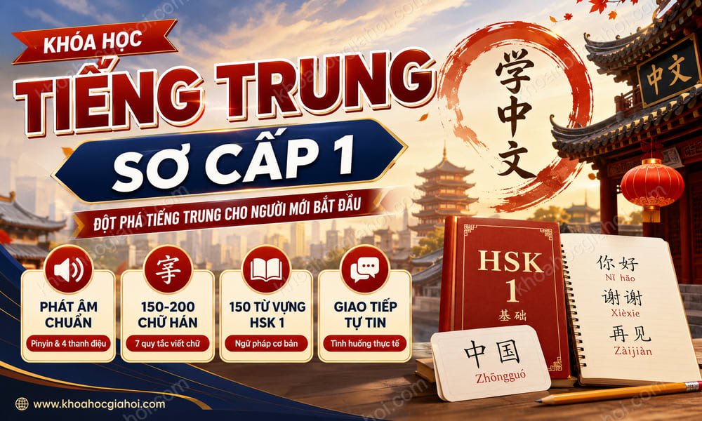 Tiếng Trung Sơ Cấp 1 Unica