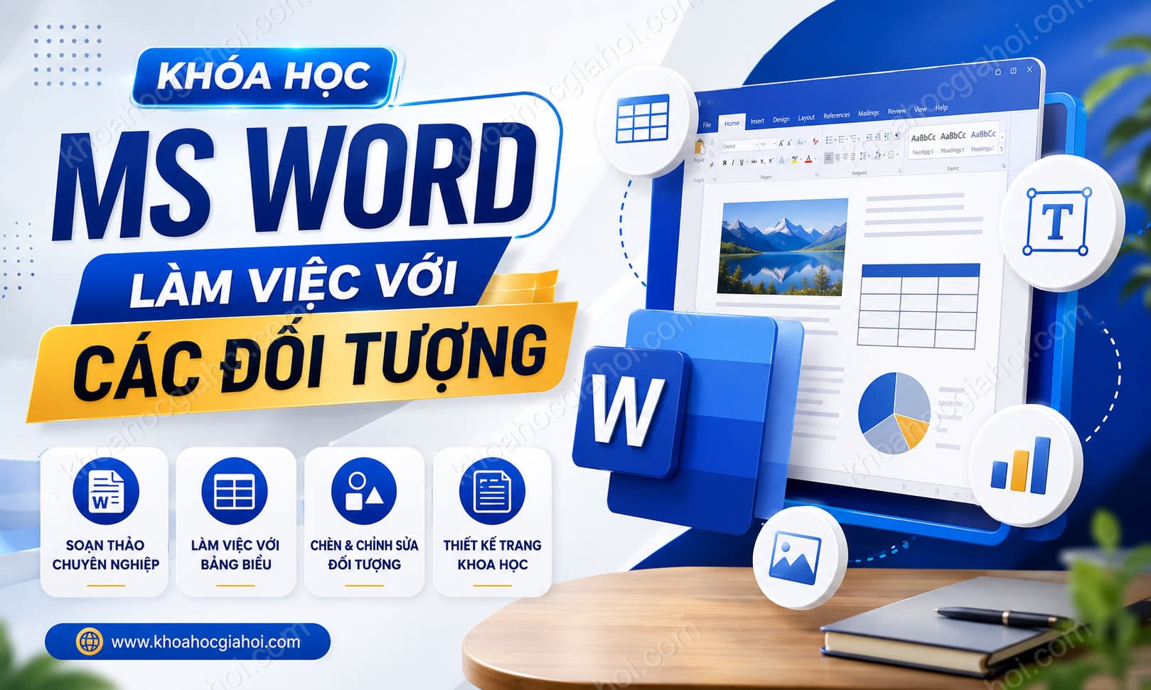 Khóa học MS Word: Làm việc với các đối tượng