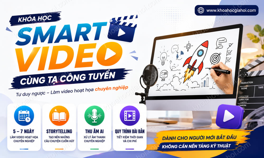 Khóa Học Smart Video Cùng Tạ Công Tuyển