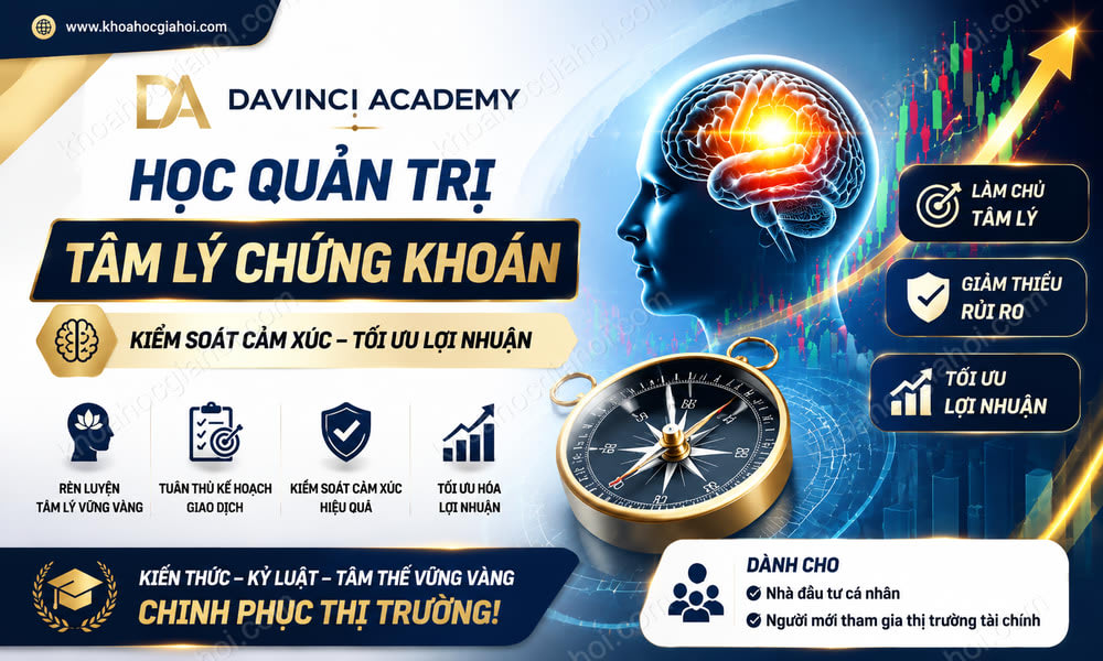 Khóa Học DaVinci Academy – Học Quản Trị Tâm Lý Chứng Khoán