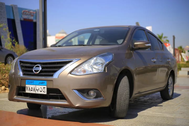 Nissan Sunny 2023 car rental in sharm el skeikh