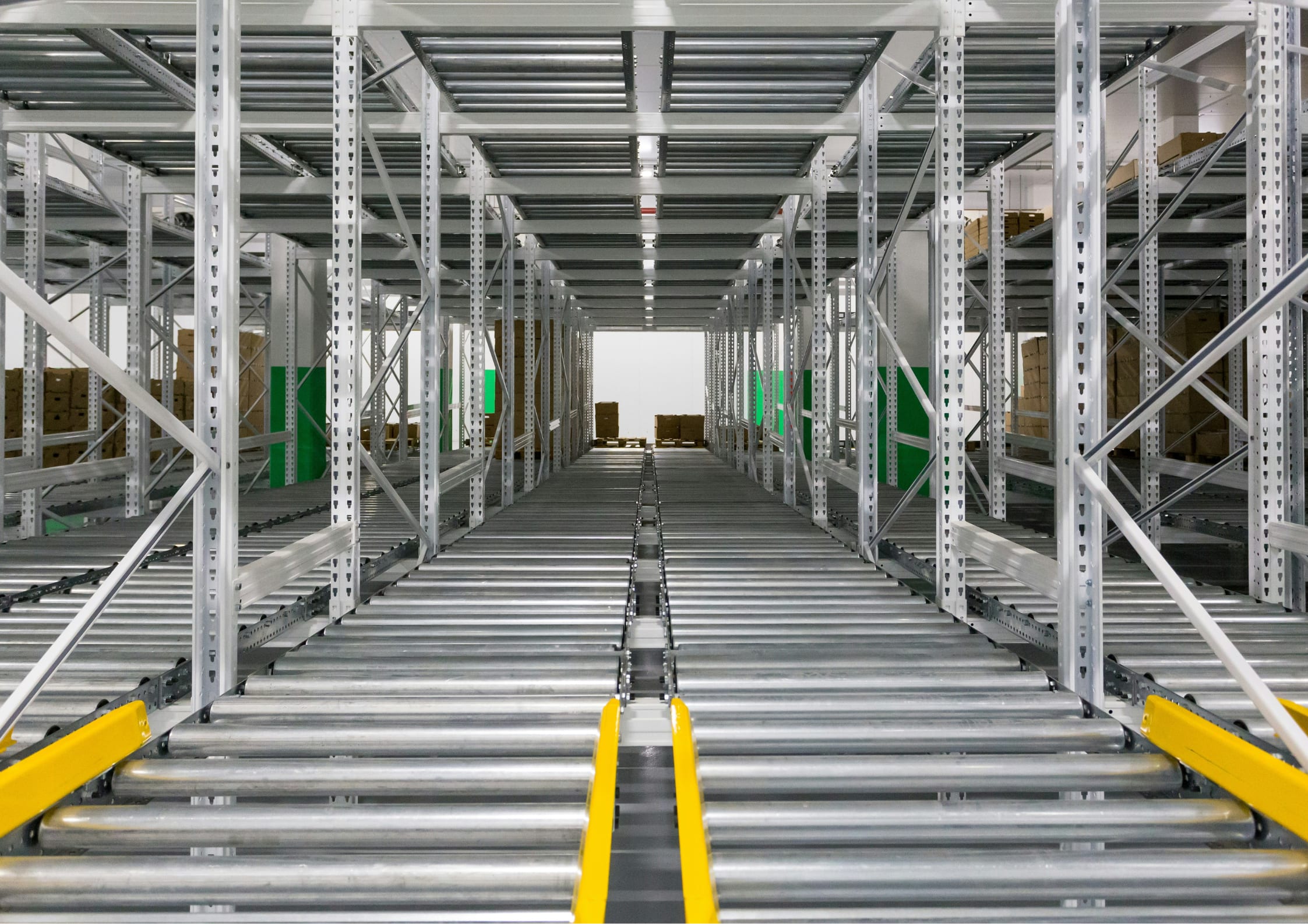 automation distribution facility with no inventory/ low demand