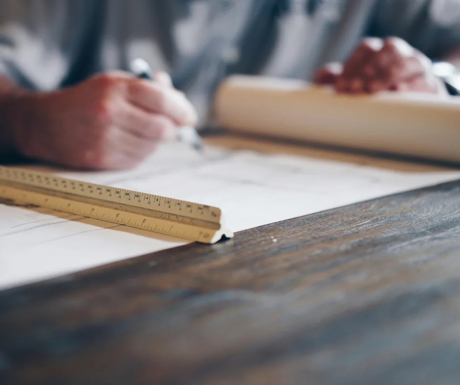 Man creates warehouse blueprint