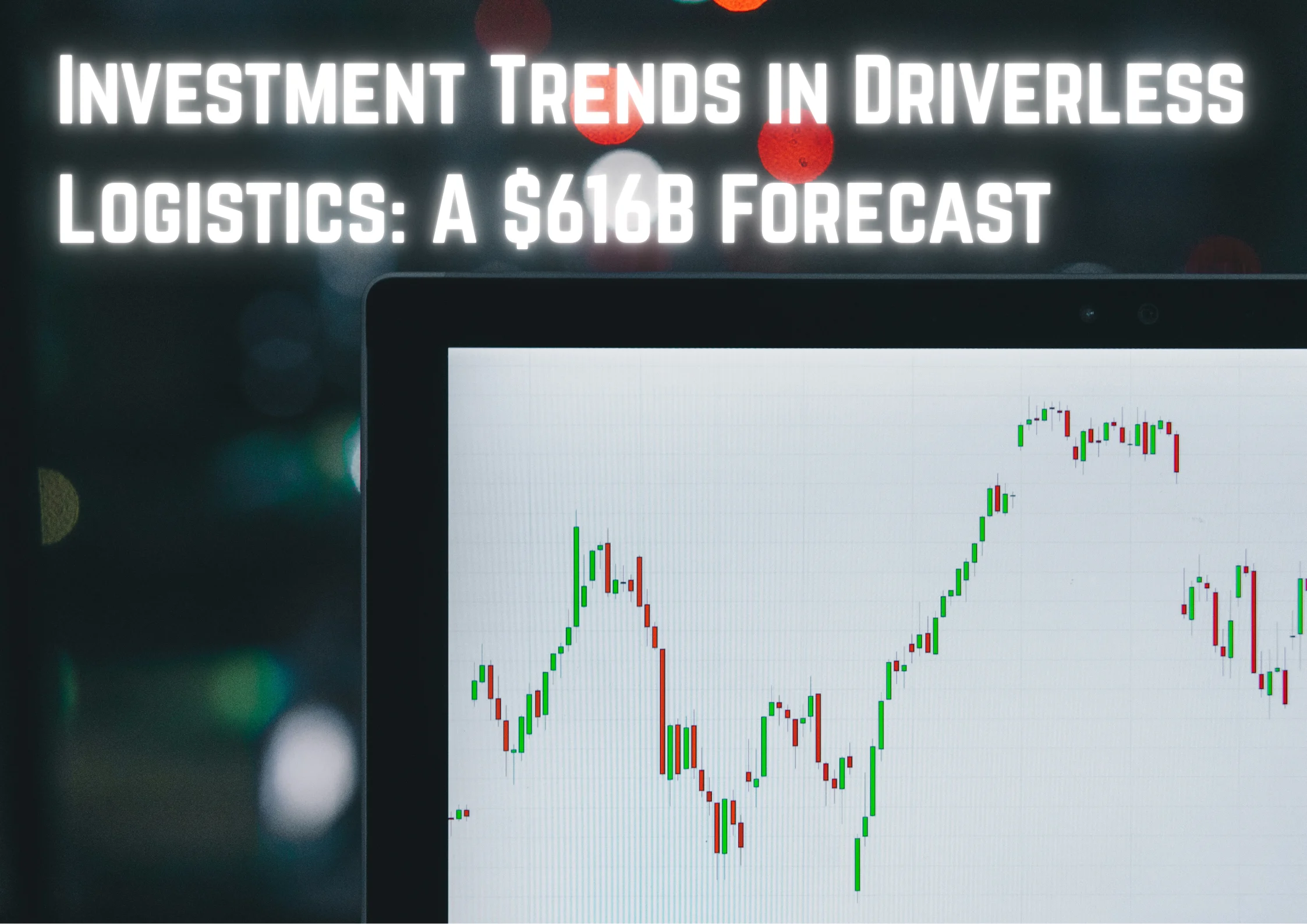 Shot of a computer screen showing a volatile chart of a market invested in