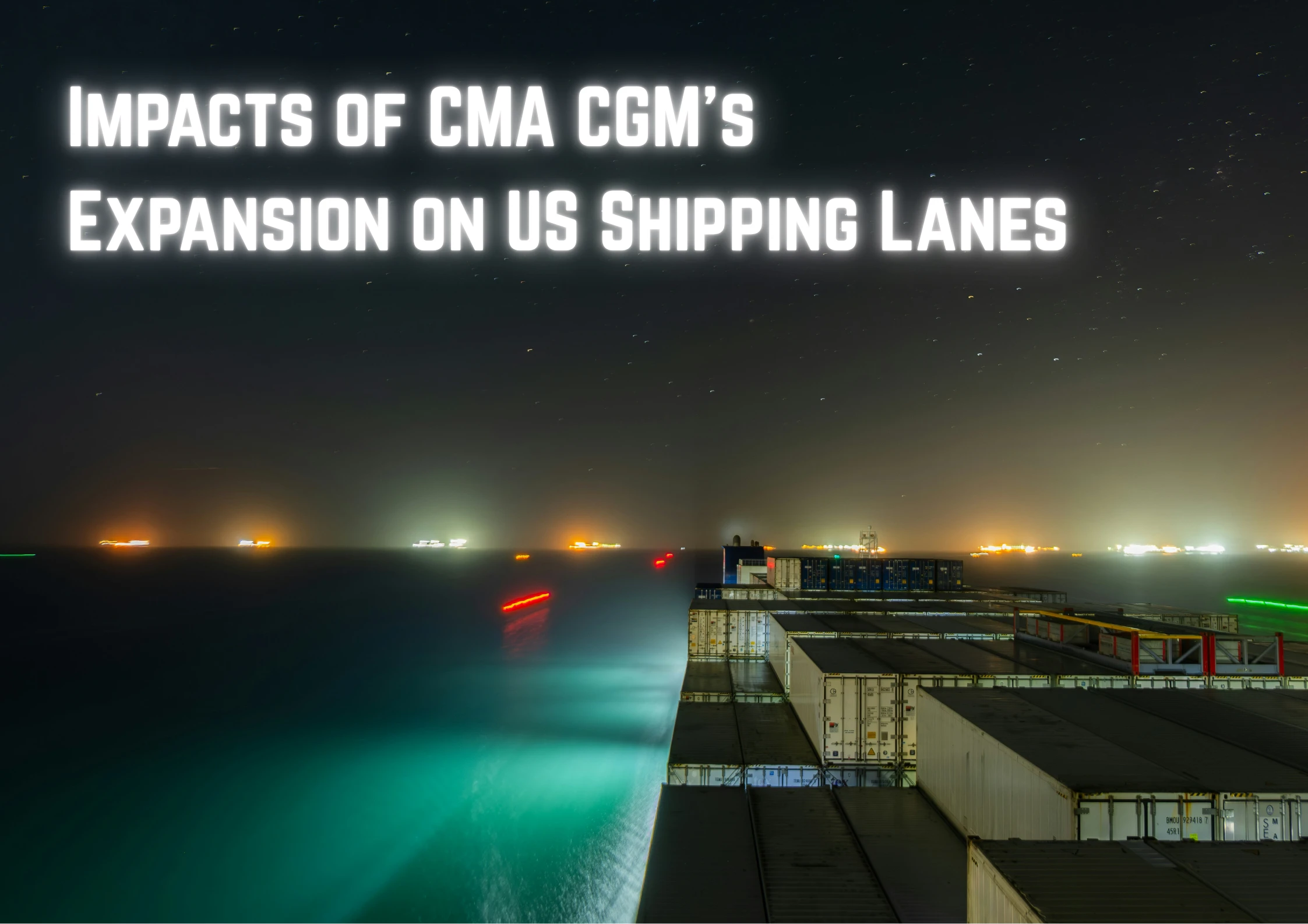 Shipping lanes image