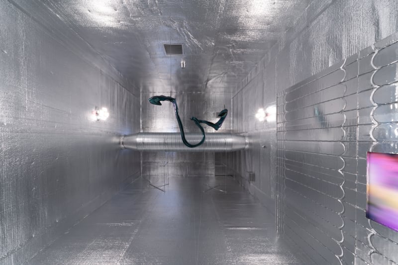 LOG 3: Interceptor, 2024. Installation view.