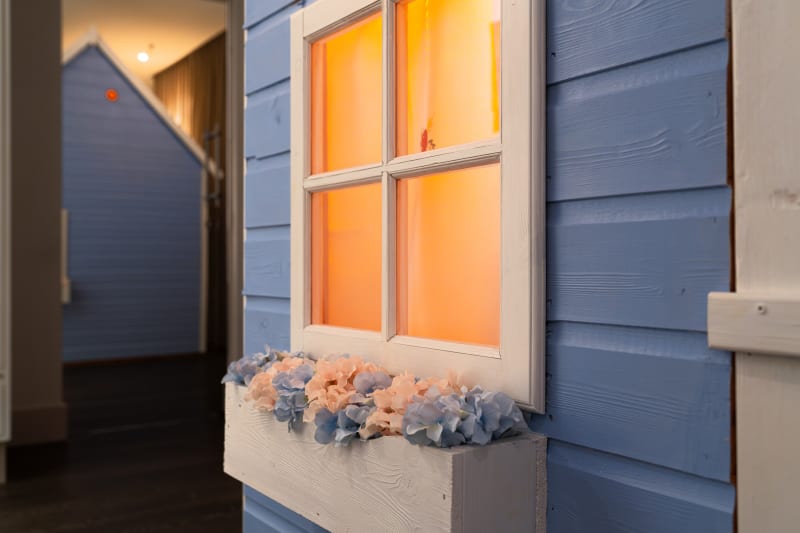 Detail of Milk Teeth, Wildfire (2025) by Amélie Mckee and Melle Nieling.