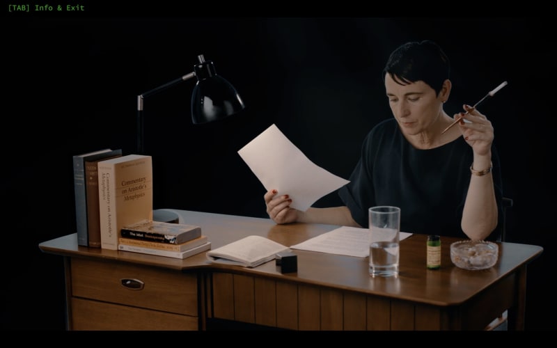 a screenshot of Zach Blas's work in CELL 003