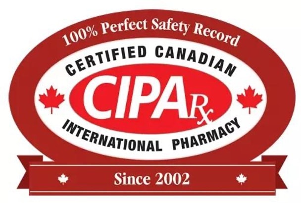 CIPA logo as it is displayed on the websites of every safe online pharmacy in Canada