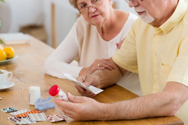 two people taking diabetes medication