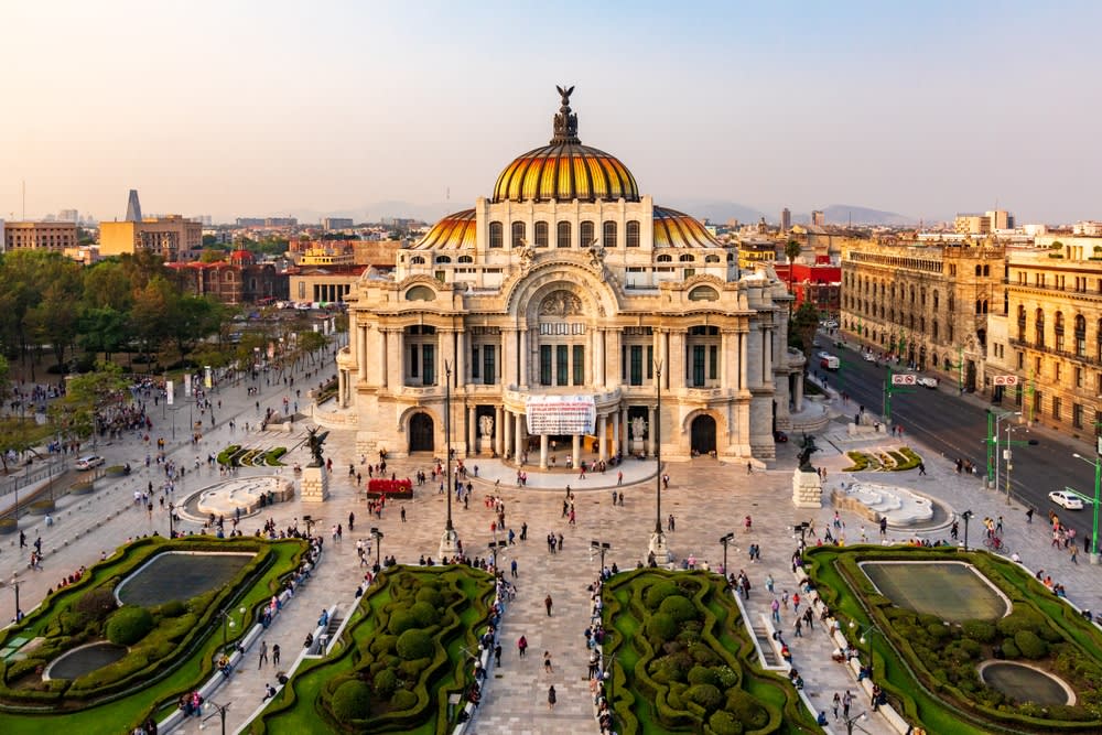 Palacio de Bellas Artes in Mexico City