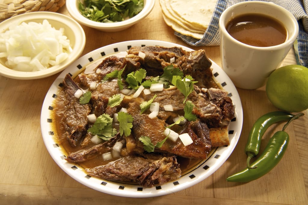 traditional mexican breakfast birria