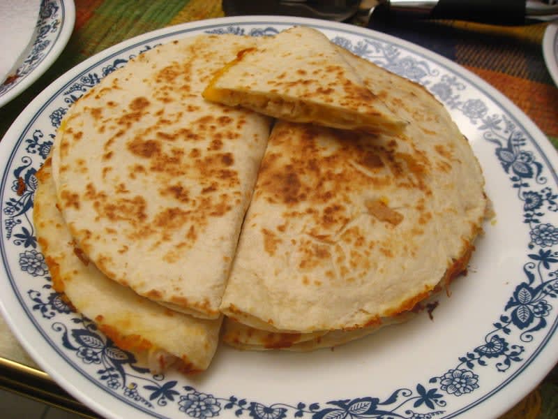 quesadillas